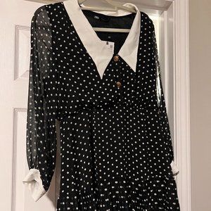 Zara- BRAND NEW polka-dot dress Size XL